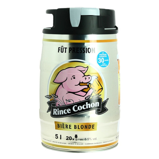 Rince Cochon F T Litres Bi Re Belge Blonde Disponible En Ligne