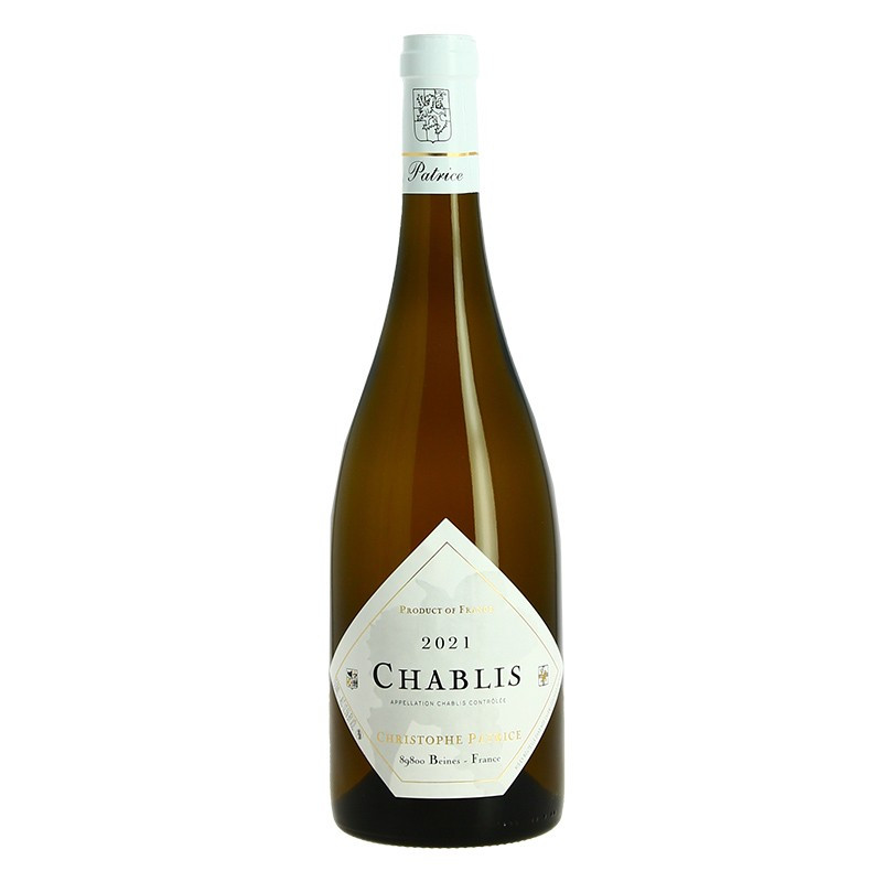 Chablis Vin Blanc Domaine Christophe Patrice Disponible En Ligne