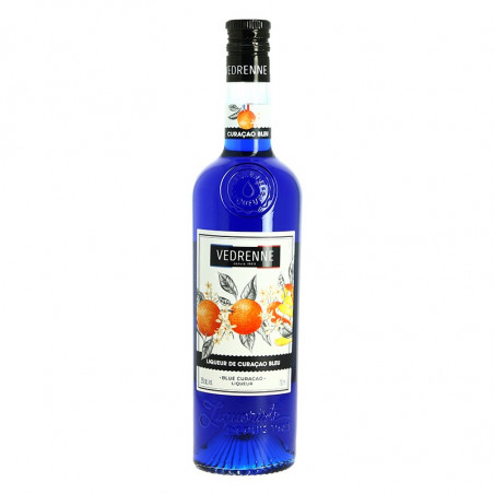 CURACAO BLEU VEDRENNE 70CL  25ﾰ