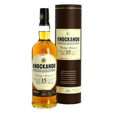 Knockando 15 ans Richly Matured Speyside Whisky