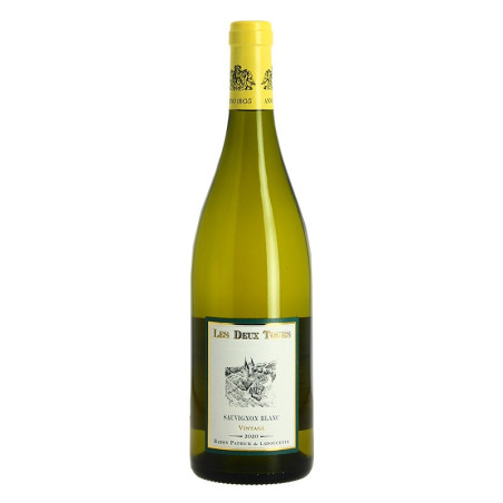 Les DEUX TOURS Sauvignon Blanc Touraine AOC par LADOUCETTE 2020 75 cl