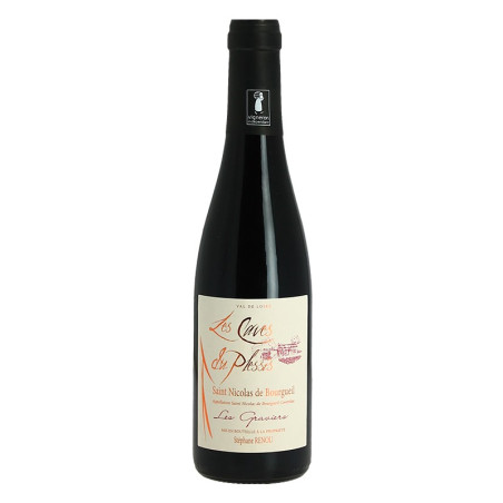 St Nicolas de Bourgueil Cuvée Les Graviers par Les caves du Plessis 37,5 cl