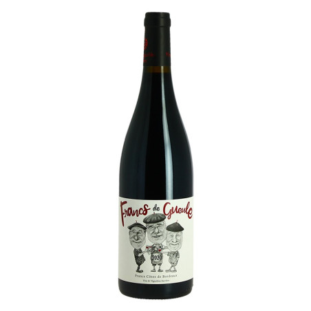 FRANCS de GUEULE 2020 Vin Rouge Côtes de Bordeaux 75 cl