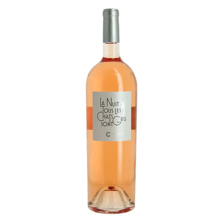 Magnum de La Nuit Tous les Chats Sont Gris IGP Gard Rosé Cellier des Chartreux