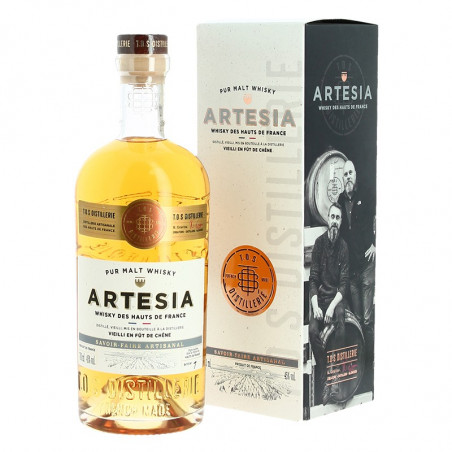 Whisky ARTESIA Whisky Pur Malt des Hauts de France 70 cl