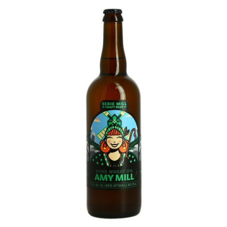 Bière Amy Mill Sour White IPA Bio par la Brasserie Moulin d'Ascq