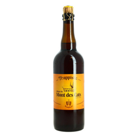 Bière ambrée Mont des Cats 75cl