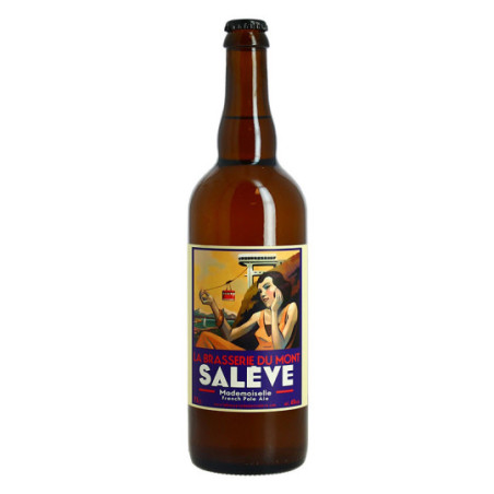 Bière blonde Mademoiselle Mont Salève 75cl