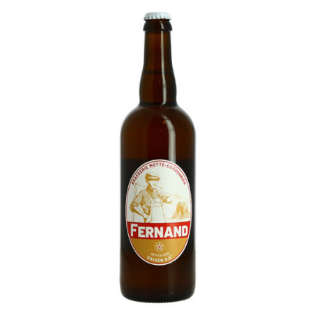 Bière blonde Fernand Saison 75cl