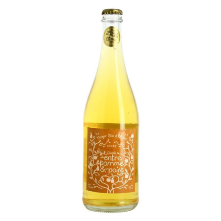 CIDRE CUVEE ENTRE POMME ET POIRE 75CL