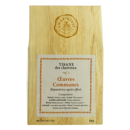 Tisane Oeuvres Communes 20 infusettes 24g