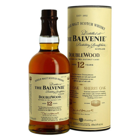 BALVENIE DOUBLE WOOD 12ANS 70CL 40°