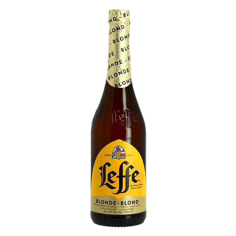 Leffe Blonde Bière Belge D'Abbaye